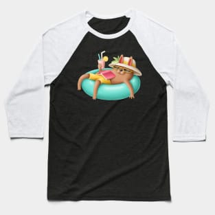 Cute cat Baseball T-Shirt